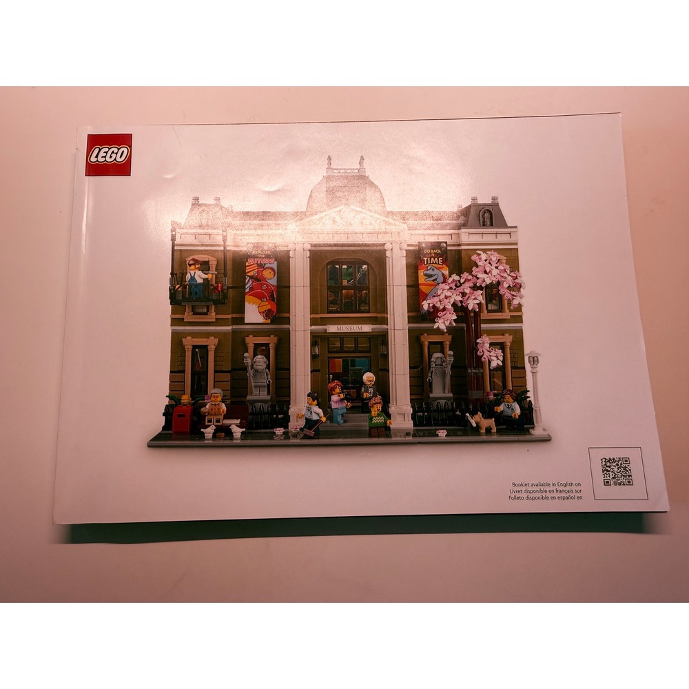 LEGO Icons 10326 Natural History Museum Instruction Manual Booklet Modular 2024